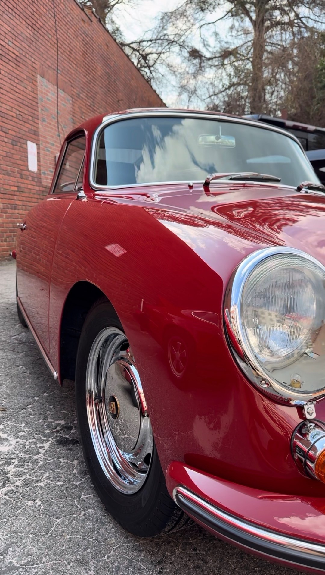 1964 Porsche 356B 3M PPF install at Oakwood Automotive