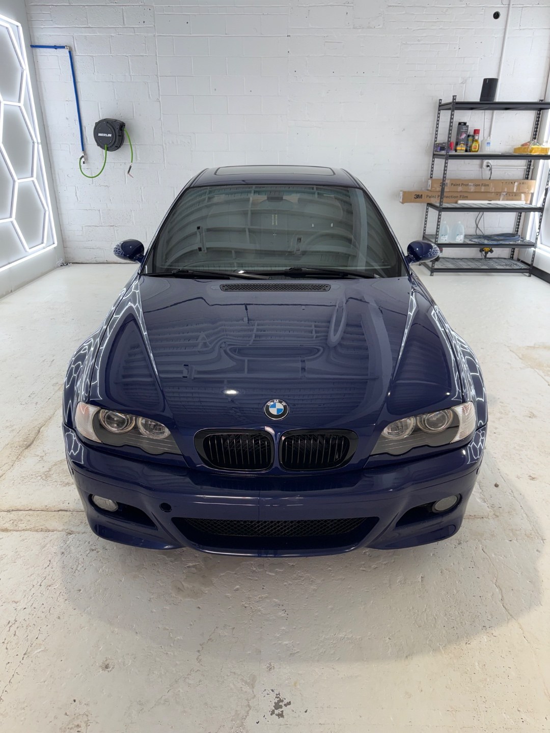 BMW M3 paint revival program at Oakwood Automotive